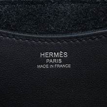 将图像加载到图库查看器中，HERMES in-the-loop Tote Bag Black Taurillon Clemence Swift Leather Size 18
