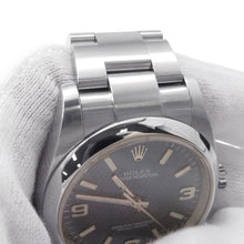 将图像加载到图库查看器中，ROLEX Oyster Perpetual W36mm Stainless Steel Blue Dial116000
