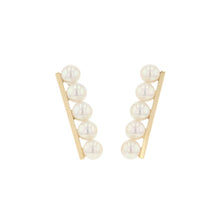 Load image into Gallery viewer, TASAKI Balance Plus EarringE-4463-18KYG 18KYG
