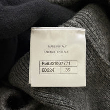 将图像加载到图库查看器中，CHANEL Knit dress Size 36 GrayP59321 Cashmere100%
