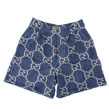 Load image into Gallery viewer, GUCCI GGDenim Shorts Size 42 Blue678807 Cotton100%
