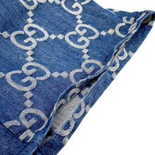 Load image into Gallery viewer, GUCCI GGDenim Shorts Size 42 Blue678807 Cotton100%
