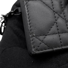 将图像加载到图库查看器中，Dior Lady Dior Jasmine Card Case BlackS0074OVRB Lambskin
