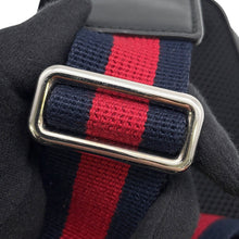 将图像加载到图库查看器中，GUCCI Crossbody Bag Black/Gray/Red474293 GG Supreme
