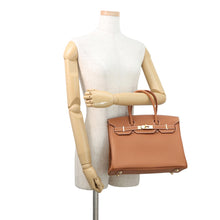 将图像加载到图库查看器中，HERMES Birkin Gold Togo Leather Size 30
