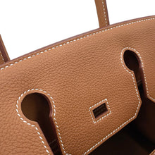 将图像加载到图库查看器中，HERMES Birkin Gold Togo Leather Size 30
