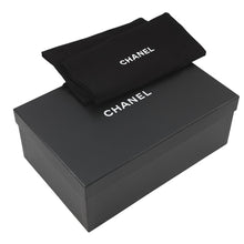 Load image into Gallery viewer, CHANEL CC Logo Sneakers Black/WhiteG47274 Leather suede Size 38
