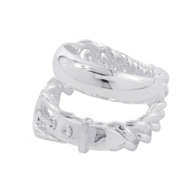 将图像加载到图库查看器中，HERMES BoucleSellier Inflexible Ring Size 52/#12 SV925
