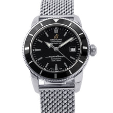 Load image into Gallery viewer, BREITLING Superocean Heritage 42 W42mm Stainless Steel Black DialA17321
