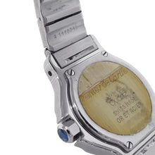 将图像加载到图库查看器中，CARTIER Santos Octagon SM W25mm Stainless Steel K18YG Ivory DialW2001683
