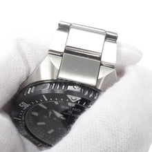 将图像加载到图库查看器中，SEIKO Prospex Diver Scuba TransOcean W46.5mm Stainless Steel Black DialSBEC001
