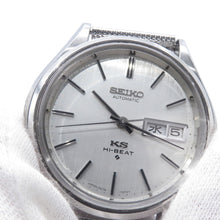 将图像加载到图库查看器中，SEIKO King Seiko Hi-Beat W32mm Stainless Steel Silver Dial5626-7121
