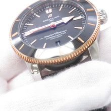 将图像加载到图库查看器中，BREITLING Superocean Heritage B20 Automatic 44 W44mm Stainless Steel K18PG Rubber Black DialUB2030121B1A1
