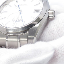 Load image into Gallery viewer, SEIKO Grand Seiko 9R Spring Drive W41mm TI White DialSBGA011

