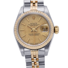 Load image into Gallery viewer, ROLEX Datejust W26mm Stainless Steel K18YG Champagne Dial69173

