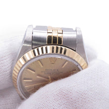 Load image into Gallery viewer, ROLEX Datejust W26mm Stainless Steel K18YG Champagne Dial69173
