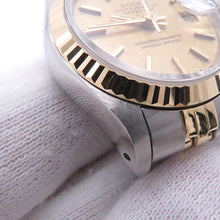 Load image into Gallery viewer, ROLEX Datejust W26mm Stainless Steel K18YG Champagne Dial69173

