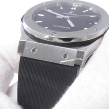 Load image into Gallery viewer, HUBLOT Classic fusion W45mm TI Rubber Black Dial511.NX.1171.RX
