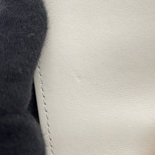 Load image into Gallery viewer, CHANEL Matelasse Top Handle Chain Wallet White Caviar Leather
