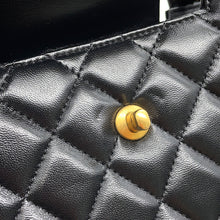 Load image into Gallery viewer, CHANEL Matelasse Mini Shopping Bag BlackAS4416 Leather
