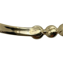 Load image into Gallery viewer, CHANEL CC LogoBangle Size M Champagne GoldABC178 Gold Plated
