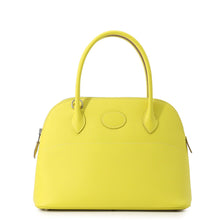 将图像加载到图库查看器中，HERMES Bolide Lime Epsom Size 27
