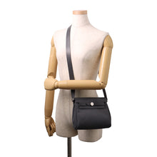 将图像加载到图库查看器中，HERMES Herbag zip Ardoise Toile Military Vache Hunter Leather Size Mini

