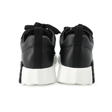Load image into Gallery viewer, HERMES Bounce Sneakers Black/White Suede leather Size 37
