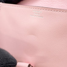 将图像加载到图库查看器中，HERMES Glennan Compact Rose Sakura Swift Leather
