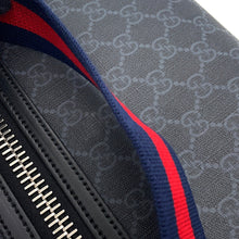将图像加载到图库查看器中，GUCCI Messenger bag Black523599 GG Supreme Leather Size Small
