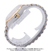 将图像加载到图库查看器中，ROLEX Datejust W36mm Stainless Steel K18YG Champagne Dial116233G
