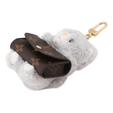 Load image into Gallery viewer, LOUIS VUITTON Bag Charm - LV Cute Kitten GrayM03512 Monogram Faux Fur
