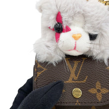 Load image into Gallery viewer, LOUIS VUITTON Bag Charm - LV Cute Kitten GrayM03512 Monogram Faux Fur
