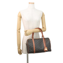 Load image into Gallery viewer, CELINE Triomphe Travel Bag Tan119572CAS.04LU PVC Leather Size Large
