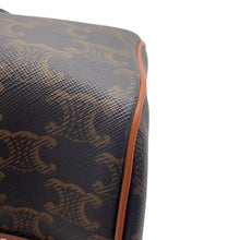 Load image into Gallery viewer, CELINE Triomphe Travel Bag Tan119572CAS.04LU PVC Leather Size Large
