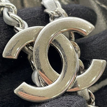 将图像加载到图库查看器中，CHANEL CHANEL25 ChainShoulder Bag SilverAS5293 Caviar Leather Size Small
