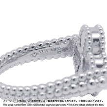 Load image into Gallery viewer, Van Cleef &amp; Arpels Vintage Alhambra Reversible Ring Size 52/#12VCARPGV300 18K White Gold
