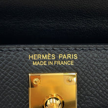 Load image into Gallery viewer, HERMES Mini Kelly 2 Black Epsom
