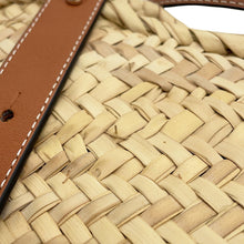Load image into Gallery viewer, LOEWE Basket Bag Natural/Brown327.02.S93 Raffia Leather
