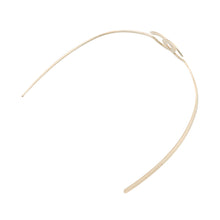 Load image into Gallery viewer, CHANEL CC Logo Headband Gold Metal
