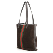 Load image into Gallery viewer, GUCCI Ophidia Tote Bag Dark Brown?834465 AAE1D 2041 Suede leather Size Medium
