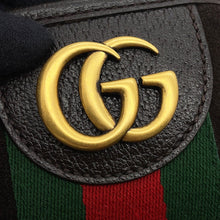 Load image into Gallery viewer, GUCCI Ophidia Tote Bag Dark Brown?834465 AAE1D 2041 Suede leather Size Medium
