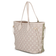 将图像加载到图库查看器中，LOUIS VUITTON Neverfull Khaki/BeigeM46102 Monogram Empreinte Leather Size MM
