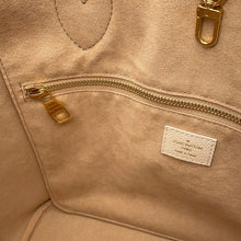 将图像加载到图库查看器中，LOUIS VUITTON Neverfull Khaki/BeigeM46102 Monogram Empreinte Leather Size MM

