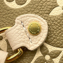 将图像加载到图库查看器中，LOUIS VUITTON Neverfull Khaki/BeigeM46102 Monogram Empreinte Leather Size MM
