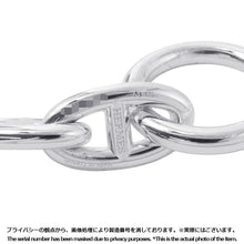 Load image into Gallery viewer, HERMES Chaine d'Ancre Necklace 33 frames Size GM SV925
