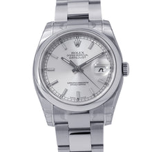 Load image into Gallery viewer, ROLEX Datejust W36mm Stainless Steel Silver Dial116200
