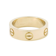 将图像加载到图库查看器中，CARTIER LOVE Ring Classic Model Size 51/#11 ClassicB4084651/ B4084600 18K Yellow Gold

