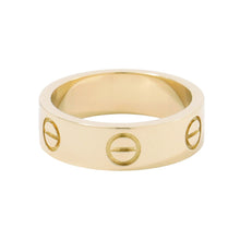 将图像加载到图库查看器中，CARTIER LOVE Ring Classic Model Size 51/#11 ClassicB4084651/ B4084600 18K Yellow Gold
