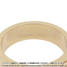 将图像加载到图库查看器中，CARTIER LOVE Ring Classic Model Size 51/#11 ClassicB4084651/ B4084600 18K Yellow Gold
